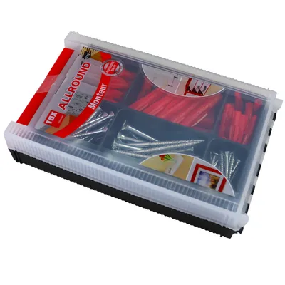 Produktbild von TOX Standard-Sortiment Allround Monteur 132 tlg. - 1 Stück - 94901081