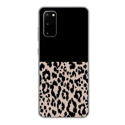 Produktbild von MuchoWow® Handyhülle Schutzhülle Hülle für Samsung Galaxy S20 Panther Druck - Tiere - Schwarz Silikon Softcase Handy Hülle - Bild