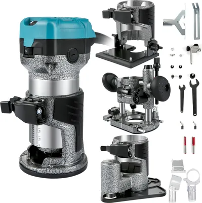 Produktbild von VEVOR fréza Fréza na hrany Trimmer Frézka 710W so sadou príslušenstva pre Makita