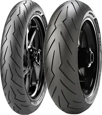 Obrázek produktu pro pár pneumatik PIRELLI 110/70-17 (54W) + 160/60-17 (69W) DIABLO ROSSO III 3