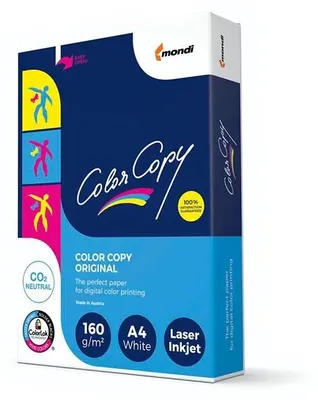 Obrázek produktu pro inapa-tecno Color Copy original, Univerzální, A4 (210x297 mm), 250 listy, 160 g/m², Bílá, EU Eco Label,Mix Credit