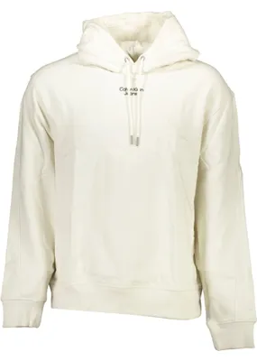 Imagen del producto de Sudadera De Hombre Calvin Klein Blanca Sin Cremallera