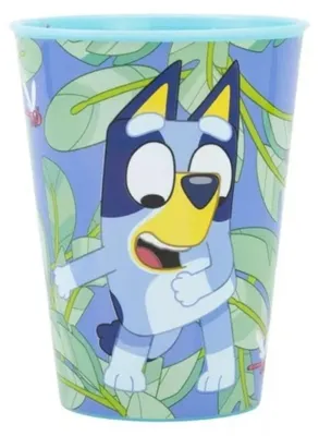 Obrázek produktu pro Modrý plastový kelímek, objem 260 ml
