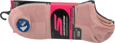 Produktbild von Skechers 3pk Womens Microfiber Non Terry No Show S101720-HPKNV