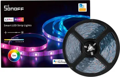 Zdjęcie produktu dla Sonoff L3-5M-P taśma świetlna Uniwersalna taśma świetlna LED 5000 mm