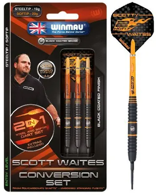 Produktbild von Steeldart Winmau Scott Waites Kombi-Set + Soft 1215-20g