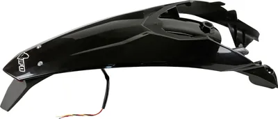 Produktbild von Kotflügelverkleidung UFO PLAST Abdeckung Schutzblech hinten für KTM EXC Sixdays EXC-F 125 - 450 ccm Bj. 2012 - 2016, Farbe:schwarz