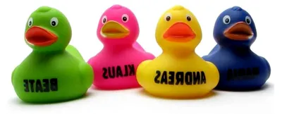 Produktbild von Personalisierbare Badeente (Superheld)