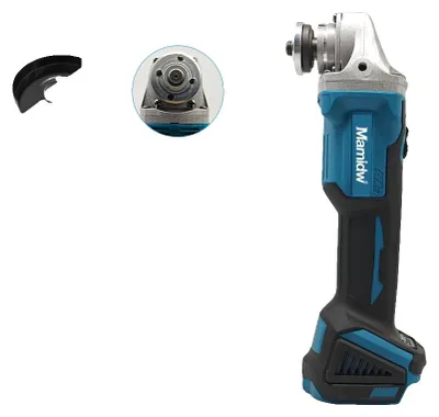 Immagine prodotto di Smerigliatrice angolare, disco da 125 mm, velocità di 10.000 giri/min, senza batteria