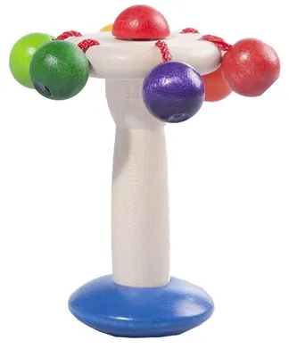 Produktbild von nic Holz Rassel Karussell Multicolor Babyspielzeug