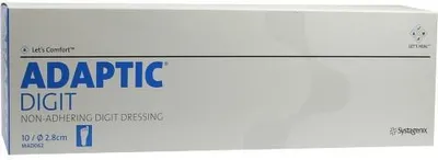 Produktbild von Adaptic Digit Zehenverband 2,8 cm large 10 St