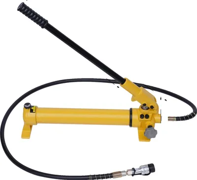 Obrázok produktu pre Hydraulické ručné čerpadlo, výstupný tlak 700 barov, 4 stopy hadice v balení, žlté