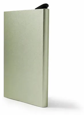Productafbeelding van Eurocatch Creditcardhouder RFID - Aluminium Kaarthouder voor 5 Pasjes - Uitschuifbaar - Uni - Groen