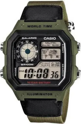 Produktbild von Casio Uhr Illuminator Worldtime AE-1200WHB-3BVDF