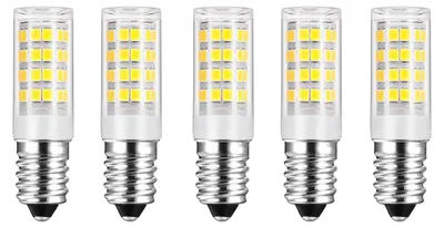 E14 LED-Lampe 4W, 400 Lumen, kaltweiß 6000K, 5 Stück