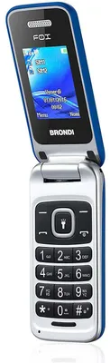 Immagine prodotto di Cellulare Brondi Fox S Dual SIM a conchiglia, blu