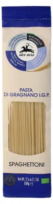 MAKARON (SEMOLINOWY - PASTA DI GRAGNANO) SPAGHETTONI BIO 500 g - ALCE NERO