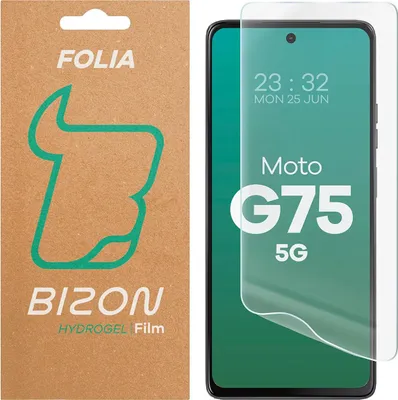 Produktbild von Hydrogel Folie für den Bildschirm für Motorola Moto G75 5G, Bizon Glass Hydrogel Front, 1 Stück