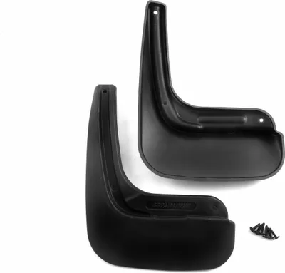 Produktbild von FROSCH Passgenaue Gummi Schmutzf?nger Spritzschutz Kotfl?gel hinteren kompatible mit PEUGEOT 208, 2013->, Fliessheck 5 T?ren, 2 Teileg mit Befestigung