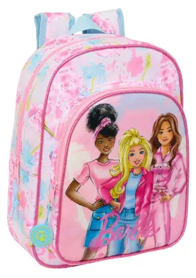 Zdjęcie produktu dla Plecak szkolny Barbie Painterly Pink Sky blue 26 x 34 x 11 cm