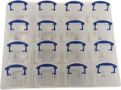 Produktbild von Really Useful Boxes 5060231631676, Aufbewahrungsbox, Transparent, Rechteckig, Kunststoff, Einfarbig, Transparent