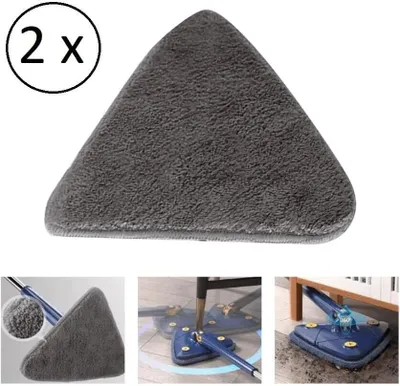 Produktbild von 2 další utěrky pro ANGLEMOP - ANGLECLOTH