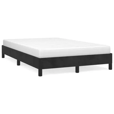 Immagine prodotto di vidaXL Struttura letto senza materasso nero 120x190 cm velluto