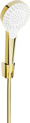 Produktbild von Mexen R-05 Kopfbrausegarnitur mit Regenbrause und Thermostatmischer, Gold - 785055052-50