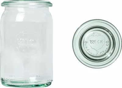 Produktbild von WECK Zylinderglas ZYLINDER 145 ml mit Deckel, 12 Stück