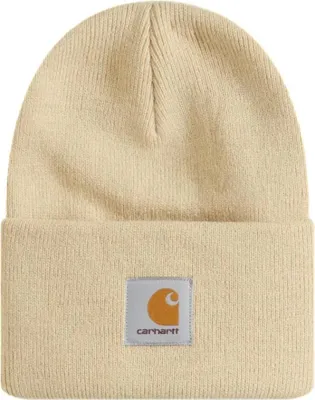 Image de Bonnet Carhartt WIP Acrylic Watch Hat Cornsilk .