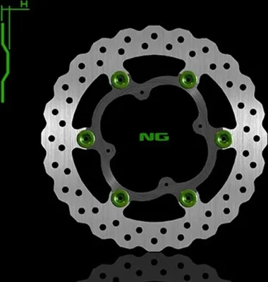 Produktbild von Ng Vordere Bremsscheibe Für Ktm 250/350 Freeride '12-'15 (Schwimmend) (260X95X3) (4X6.5Mm) (Ohne Geschwindigkeitssensor Loch) Wave