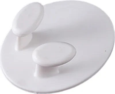 Produktbild von 1 Paar Steckerhalter, Steckerhaken, an der Wand montierter Stecker-Organizer, selbstklebende Steckerkabelhalter, stanzfreier Klebstoff, Mehrzweck für Küche, Schlafzimmer, Badezimmer, Wohnheim