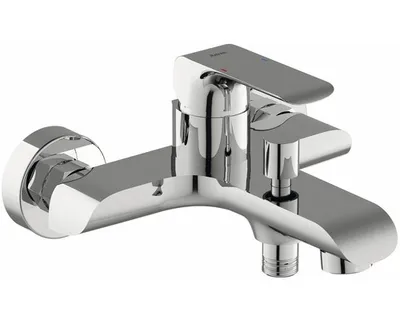Obrázok produktu pre Vaňová batéria RAVAK Flat 4 otvorová stojanková X070119