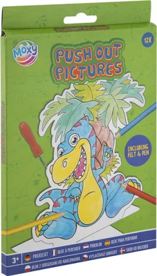 Produktbild von RAPPA Punch-out Bilder 12 Blätter + Stift und Block