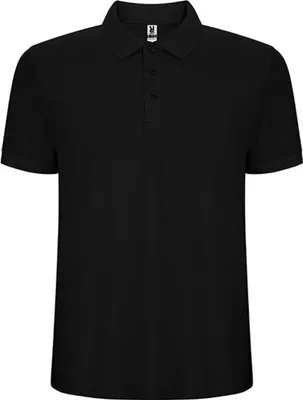 Produktbild von Roly PO6609 | Pegaso Premium Poloshirt - Piqué - Farbe: Black 02 - Größe: 4XL