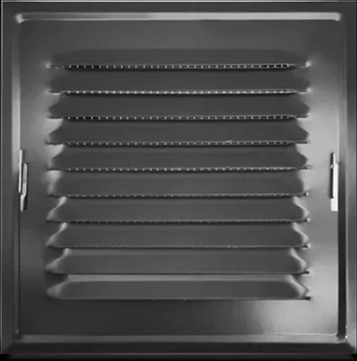 Produktbild von Metallgitter mit Rahmen - versch. Größen und Farben 140 X 140 Graphit