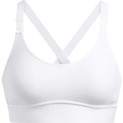 Immagine prodotto di Under Armour - Reggiseno sportivo Infinity Mid 2.0, colore bianco, per donna
