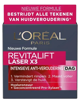 Produktbild von L'Oréal Paris Revitalift Laser X3 Anti-Rimpel Dagcreme (50 ml)