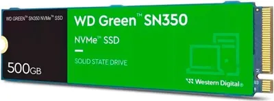 Produktbild von Dysk SSD WD Green SN350 WDS500G2G0C (500GB ; M,2 ; PCIe NVMe 3,0 x4)