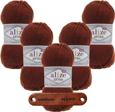 Produktbild von 5 x ALIZE Extra 615 Terra mit Label