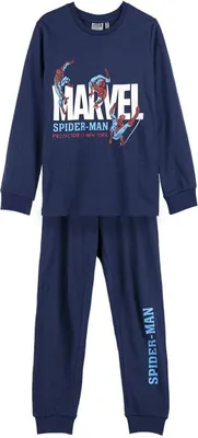 Produktbild von Schlafanzug Für Kinder Spiderman Dunkelblau - 6 Jahre