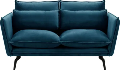 Produktbild von Zweisitzer-Sofa Layla - blau - Velluto 11