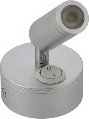 Produktbild von 12 Volt LED Aufbauleuchte Wandleuchte Licht Lampe mit Schalter schwenkbar Boot Wohnmobil