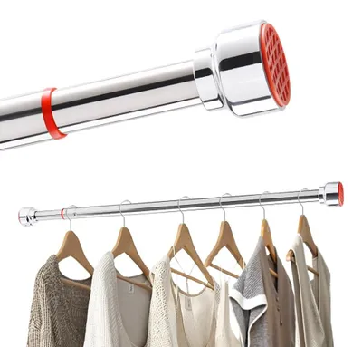 Obrázok produktu pre Omgoods – Nastaviteľná tyč na záves do sprchy, dĺžka 70-110 cm