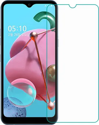 Produktbild von Hochwertiges 9H-Glas für LG Q51 - Durchscheinend KP19024