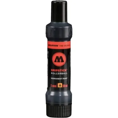 Produktbild von Molotow Dripstick Rollerball PP 3mm 30ml, signalschwarz, Squeeze Bottle