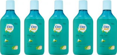 Produktbild von Cien Sun After Sun Aloe Vera Gel 250 ml kühlend & feuchtigkeitsspendend 5 Stück