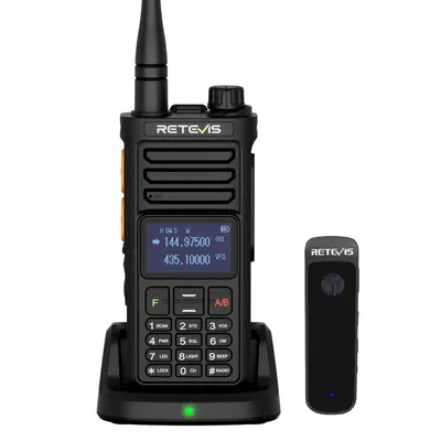 Zdjęcie produktu dla Retevis RA89R – dwupasmowe ręczne radio amatorskie, programowanie za pomocą aplikacji Bluetooth oraz funkcja przekaźnika międzypasmowego