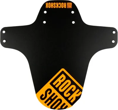 Produktbild von Fender RockShox MTB Schutzblech 00.4318.020.003 vorne schwarz-neon orange print (24-29) 00.4318.020.003