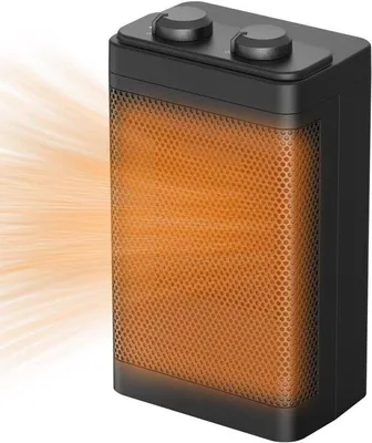 Produktbild von Energieeffiziente Heizkachel, 1500W, 3 Heizstufen, keramisches elektrisches Heizelement, Überhitzungsschutz und Kippensicherheit